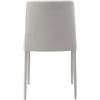 Image 4 : Moe's Nora Fabric Dining Chair Set of Two, White, RV: $539 - YM-1003-29 - 17.75" W x 22.0" D x 32.25