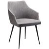 Image 1 : Moe's Beckett Dining Chair, Grey, RV: $535 - EJ-1027-15 - 21.5" W x 22.5" D x 31.0" H (Oops - refer