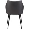 Image 2 : Moe's Beckett Dining Chair, Grey, RV: $535 - EJ-1027-15 - 21.5" W x 22.5" D x 31.0" H (Oops - refer