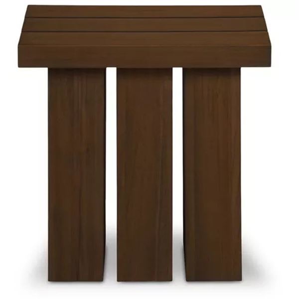 Moe's Denby Outdoor Brown Outdoor Side Table, RV: $1199 - TA-1017-03 - 22" W x 22" D x 20" H (Oops -