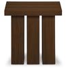 Image 1 : Moe's Denby Outdoor Brown Outdoor Side Table, RV: $1199 - TA-1017-03 - 22" W x 22" D x 20" H (Oops -