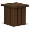 Image 2 : Moe's Denby Outdoor Brown Outdoor Side Table, RV: $1199 - TA-1017-03 - 22" W x 22" D x 20" H (Oops -