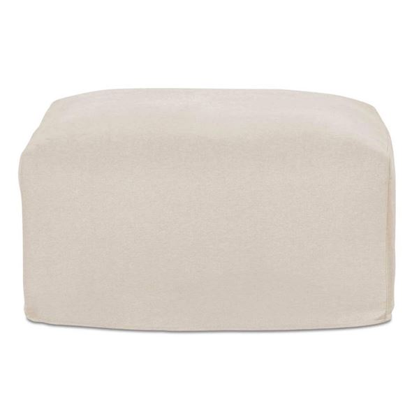 Moe's Isla Ottoman, Beige, RV: $1239 - OA-1082-34 - 33.8" W x 41.7" D x 18.5" H (Oops - refer to lot