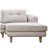 Image 1 : Moe's Corey Right-Facing Sectional Sofa, Beige (1-Piece) - MT-1002-29-R - Incomplete (Oops - refer t