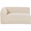 Image 1 : Moe's Isla Left Arm Facing Corner Chair Beige (1-Piece), RV: $2649 - SMP-OA-1078-34 - 59.8" W X 41.7
