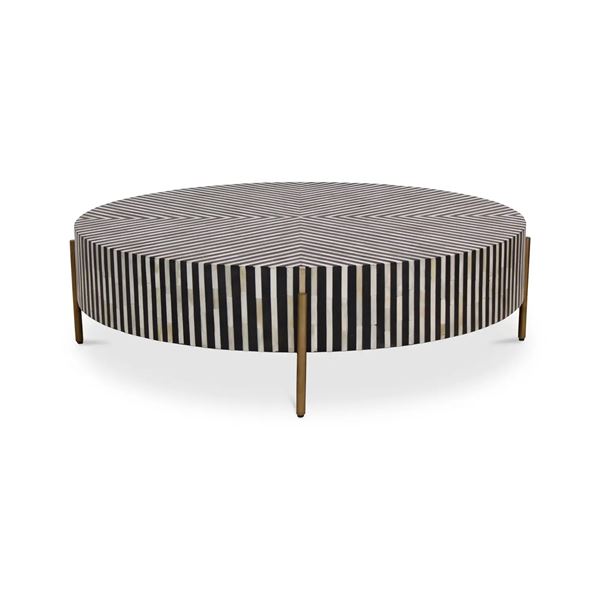 Moe's Chameau Coffee Table Medium, RV: $3018 - GZ-1139-37 - 42.0" W x 42.0" D x 12.0" H (Oops - refe
