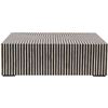 Image 2 : Moe's Terning Coffee Table, Black and White, RV: $3349 - GZ-1148-37 - 40.0" W x 40.0" D x 12.0" H  (