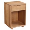 Image 1 : Moe's Osamu Oak Nightstand, Natural, RV: $689 - BC-1104-24 - 17.0" W x 15.0" D x 24.0" H  (Oops - re