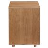 Image 3 : Moe's Osamu Oak Nightstand, Natural, RV: $689 - BC-1104-24 - 17.0" W x 15.0" D x 24.0" H  (Oops - re