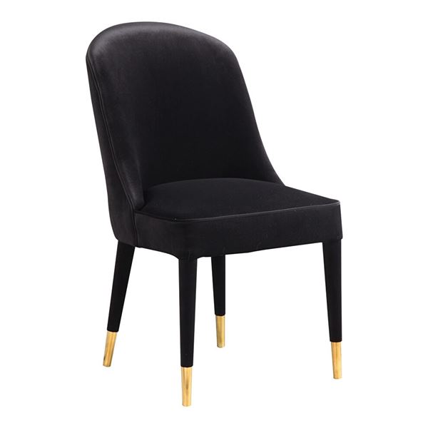 Moe's Liberty Dining Chair Black (1-Piece), RV: $700 - ME-1051-02-1 - 20" W x 24" D x 36.5" H (Oops 