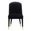 Image 4 : Moe's Liberty Dining Chair Black (1-Piece), RV: $700 - ME-1051-02-1 - 20" W x 24" D x 36.5" H (Oops 