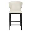 Image 2 : Moe's Delaney Counter Stool, Beige, RV: $649 - EJ-1022-34 - 20.5" W x 21.7" D x 39.4" H  (Oops - ref