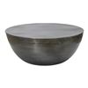 Image 2 : Moe's Conga Coffee Table, Antique Zinc, RV: $749 - OT-1002-54 - 31.25" W x 31.25" D x 12.25" H (Oops