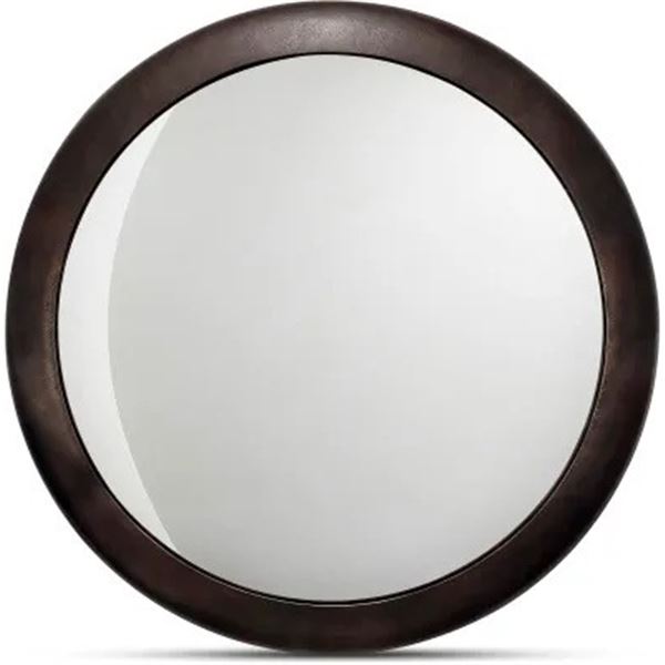 Moe's Otis Round Mirror, Blackened Bronze, RV: $1449 - FI-1147-31 - 40.0" W x 3.0" D x 40.0" H (Oops