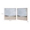 Image 2 : Moe's Grasslands Framed Painting, RV: $208 - WP-1262-37 - 30.0" W X 2.0" D X 30.0" H (Oops - refer