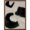 Image 1 : Moe's Wells 2 Framed Painting, RV: $252 - JQ-1039-37 - 19.75" W x 1.25" D x 27.5" H (Oops - refer to