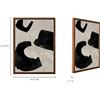 Image 2 : Moe's Wells 2 Framed Painting, RV: $252 - JQ-1039-37 - 19.75" W x 1.25" D x 27.5" H (Oops - refer to