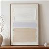 Image 1 : Moe's Aire Framed Painting, RV: $289 - JQ-1070-37 - 32.0" W x 1.75" D x 48.0" H (Oops - refer to lot