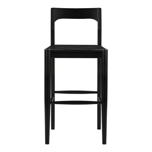 Moe's Owing Barstool, Black, RV: $629 - BC-1125-02 - 19.5" W x 20.0" D x 42.0" H (Oops - refer to lo