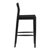 Image 2 : Moe's Owing Barstool, Black, RV: $629 - BC-1125-02 - 19.5" W x 20.0" D x 42.0" H (Oops - refer to lo