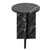Image 2 : Moe's Grace Accent Table, Black Marble, RV: $669 - PJ-1021-02 - 14.0" W x 14.0" D x 20.0" H (Oops -