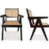 Image 1 : Moe's Takashi Chair Set of Two, Dark Brown, RV: $870 - FG-1022-20 - 20.0" W x 20.0" D x 33.0" H (Oop