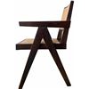 Image 3 : Moe's Takashi Chair Set of Two, Dark Brown, RV: $870 - FG-1022-20 - 20.0" W x 20.0" D x 33.0" H (Oop