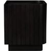 Image 3 : Moe's Povera Nightstand, Black, RV: $939 - JD-1064-02 - 20.0" W x 18.0" D x 20.0" H (Oops - refer to