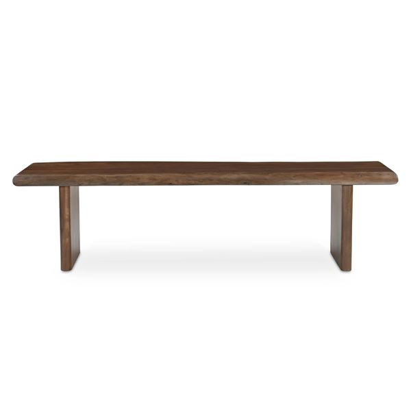 BNIB Moes - Lila Dining Bench Large Brown (BB-1037-03)