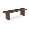 Image 2 : BNIB Moes - Lila Dining Bench Large Brown (BB-1037-03)