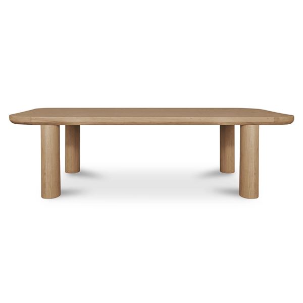Moes -  Anders Large Dining Table - Natural (PP-1023-24-0) - 98" W Ã— 42" D Ã— 30"