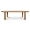 Image 1 : Moes -  Anders Large Dining Table - Natural (PP-1023-24-0) - 98" W Ã— 42" D Ã— 30"