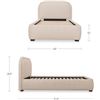 Image 3 : BNIB Moes - Colin Twin Bed Light Brown (RN-1164-21)
