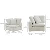 Image 2 : BNIB Moes - Terra Condo Corner Chair Coastside Sand (YJ-1012-49)
