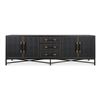 Image 1 : BNIB Moes - Mako Sideboard Large Black (VL-1061-02)