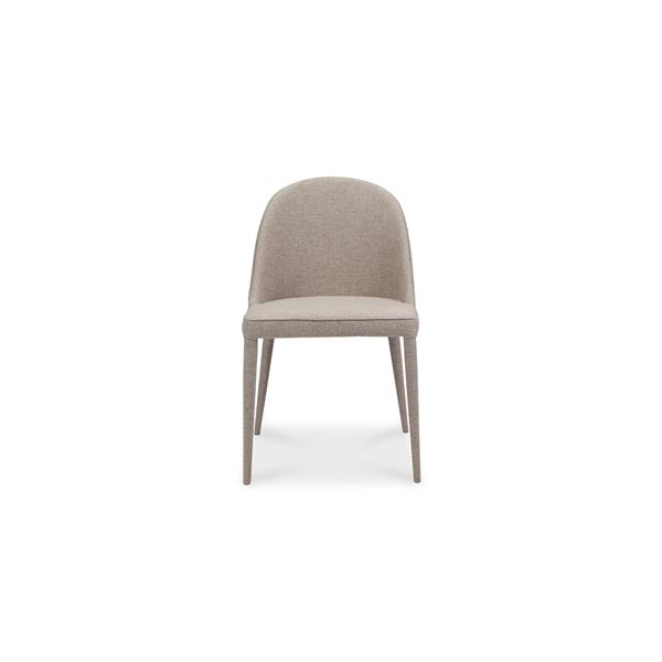 BNIB Moes - Burton Fabric Dining Chair Light Grey (YM-1001-26)