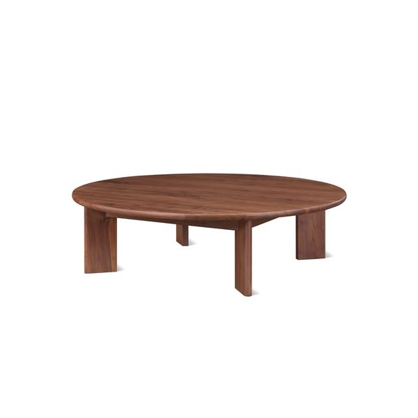BNIB Sundays - Frame Round Coffee Table Large Walnut (COF-BC-010-051)