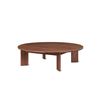 Image 1 : BNIB Sundays - Frame Round Coffee Table Large Walnut (COF-BC-010-051)