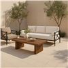 Image 4 : BNIB Moes - Denby Outdoor Coffee Table Brown (TA-1016-03)
