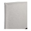 Image 2 : BNIB Moes - Luzon King Bed Headboard Light Grey