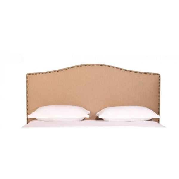 BNIB Moes - Zale Queen Bed Oatmeal - Missing Footboard and Siderails (RN-1137-34)