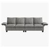 Image 6 : NIB - Gray Comfy Cloud Couch Large Sofa for Living Room - SKU: USACOPN1087761-2
