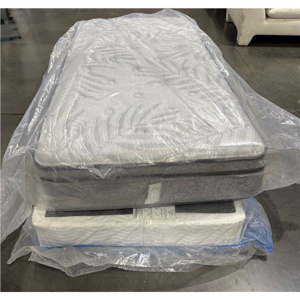 Sealy Twin Size Mattress with Box Spring