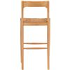 Image 4 : Moe's Owing Barstool, Oak, RV: $889 - BC-1125-24 - 19.5" W x 20.0" D x 42.0" H  (Oops - refer to lot