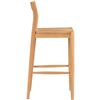 Image 3 : Moe's Owing Barstool, Oak, RV: $889 - BC-1125-24 - 19.5" W x 20.0" D x 42.0" H  (Oops - refer to lot