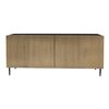 Image 1 : Moe's Brogan Sideboard, Antique Brass, RV: $3499 - GZ-1146-51 - 72.0" W x 18.0" D x 31.0" H (Oops - 