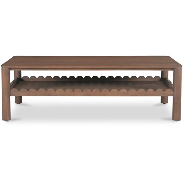 Moe's Wiley Coffee Table, Vintage Brown, RV: $1399 - GZ-1167-03 - 52.0" W x 25.5" D x 16.0" H (O
