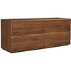 Image 1 : Moe's Watson 4 Drawer Dresser, Brown, RV: $3349 - BB-1001-03 - 70.0" W x 21.0" D x 28.0" H (Oops - r
