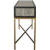 Image 2 : Moe's Mako Console Table, Grey, RV: $2099 - VL-1049-15 - 59.0" W x 16.0" D x 32.3" H (Oops - refer t