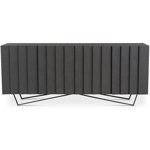 BNIB - Moe's Brolio Sideboard Charcoal - RV $2,097 (RP-1008-07)